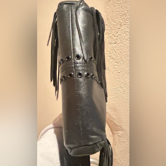 Maje M Bag with metal studs - Picture 6 of 9